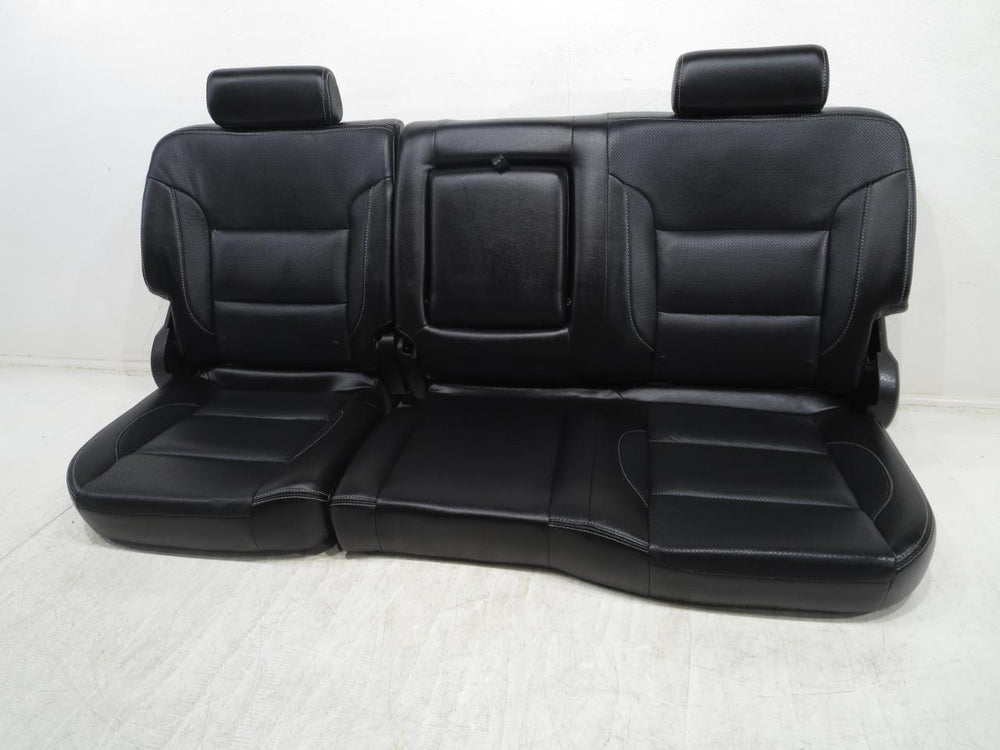 2014 - 2018 GM Silverado & Sierra Seats, Crew Cab Black Leather #323i | Picture # 21 | OEM Seats