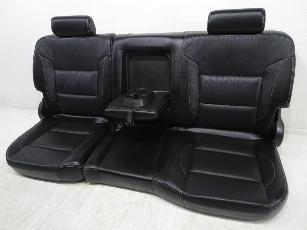 2014 - 2018 GM Silverado & Sierra Seats, Crew Cab Black Leather #323i | Picture # 22 | OEM Seats
