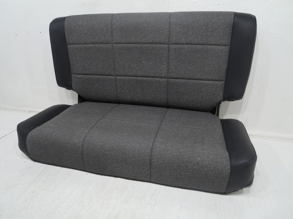 1997 - 2002 Jeep Wrangler Rear Seat, Charcoal Vinyl #325i | Picture # 12 | OEM Seats