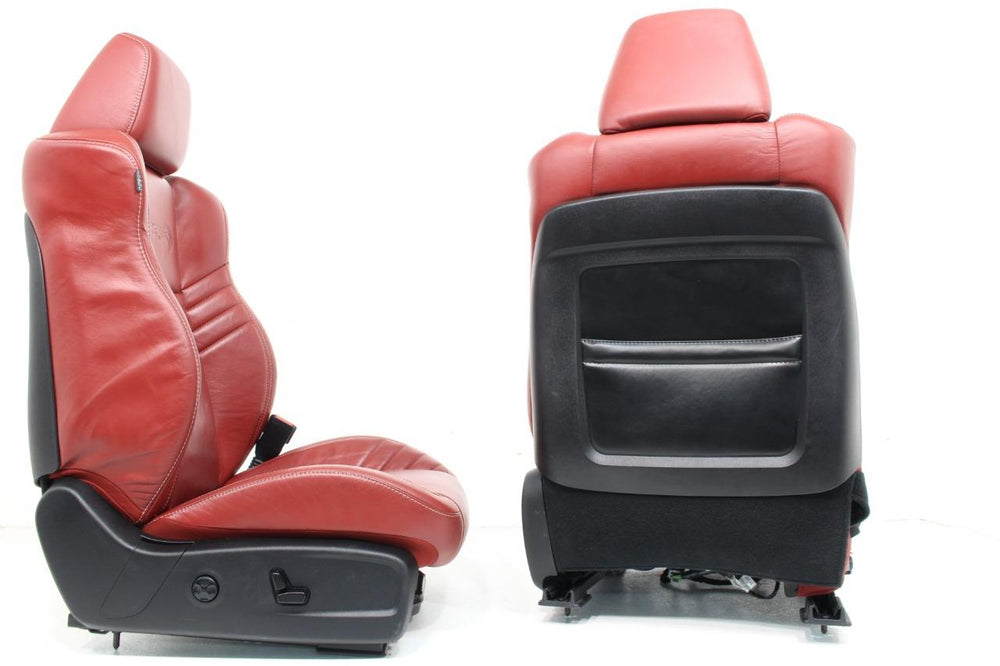 2015 - 2023 Dodge Charger Hellcat Red Leather Seats Front & Rear #7775 | Picture # 3 | OEM Seats
