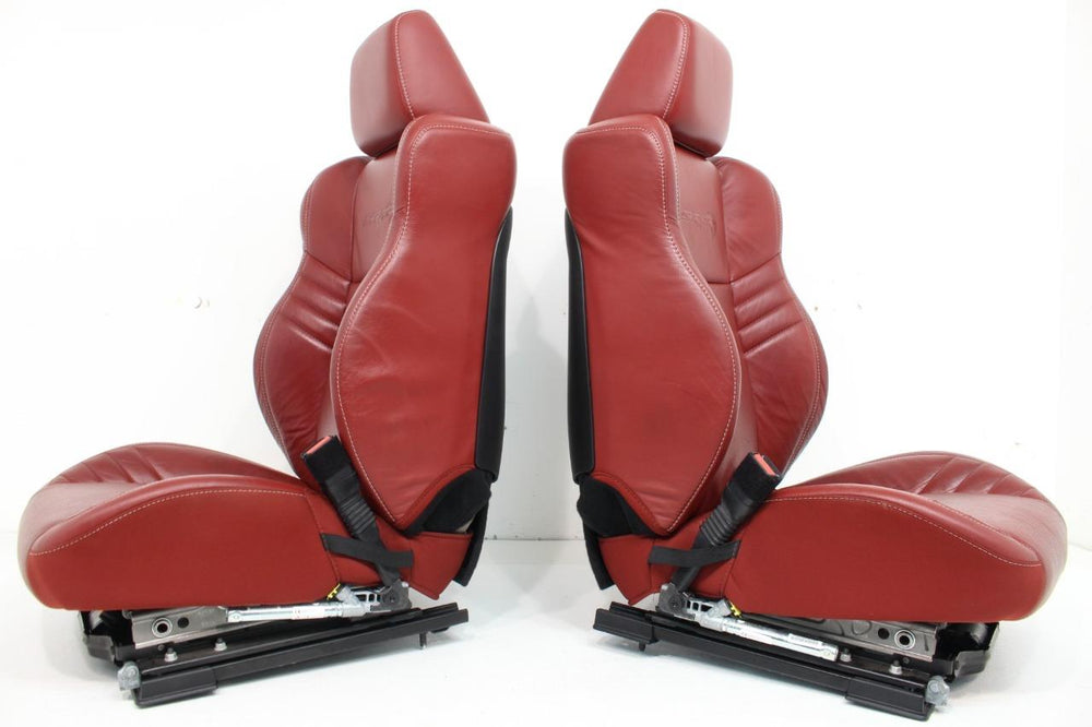 2015 - 2023 Dodge Charger Hellcat Red Leather Seats Front & Rear #7775 | Picture # 21 | OEM Seats
