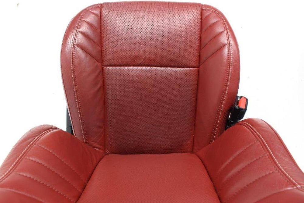 2015 - 2023 Dodge Charger Hellcat Red Leather Seats Front & Rear #7775 | Picture # 18 | OEM Seats
