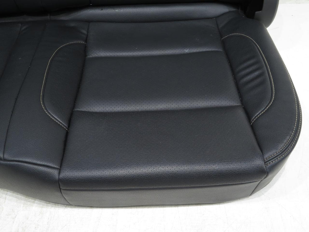 2014 - 2018 Silverado Sierra Rear Seats, Crew Cab, Aftermarket Black Leather #333i | Picture # 4 | OEM Seats