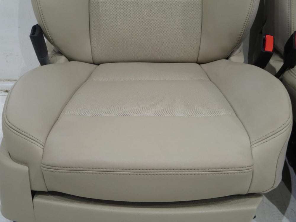 2018 Cadillac ATS Sedan Seats Tan Perforated Leather #340i | Picture # 3 | OEM Seats