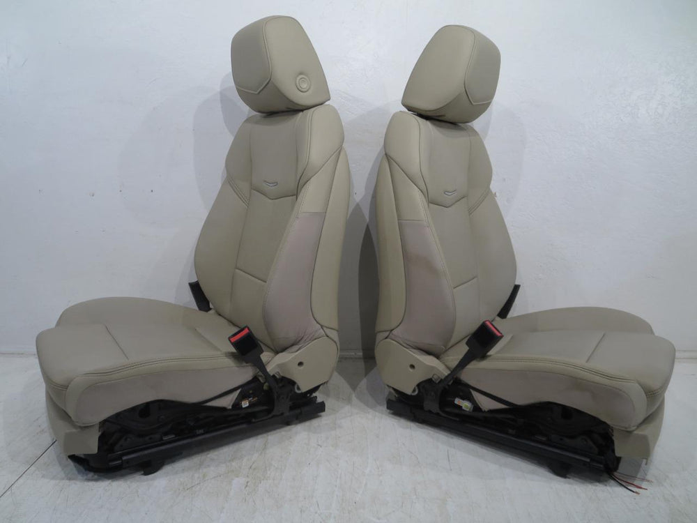 2013 - 2019 Cadillac ATS Seats, Sedan, Light Tan Leather #340i | Picture # 13 | OEM Seats