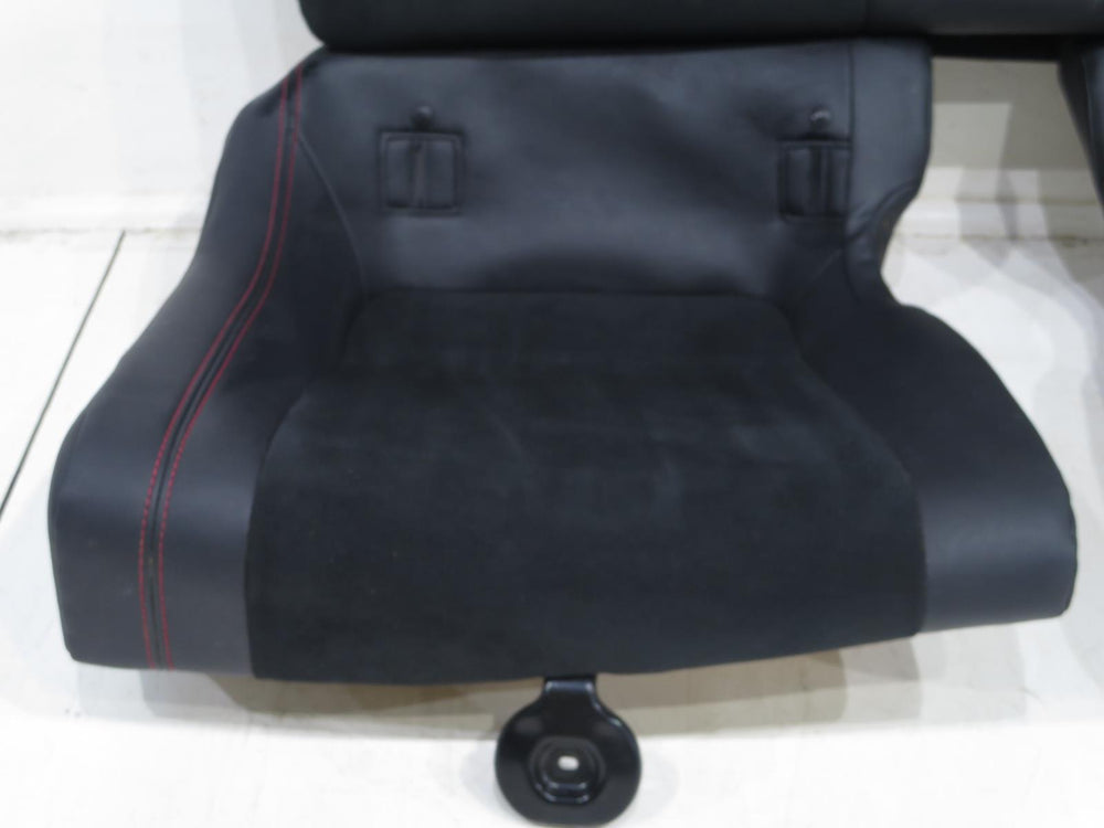 2012 - 2020 Scion FR-S Subaru BRZ Rear Seat Black Leather Ultrasuede #131k | Picture # 5 | OEM Seats