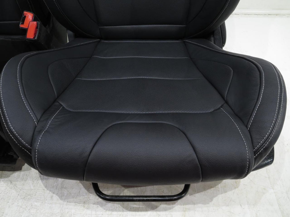2015 - 2020 Ford Mustang Recaro OEM Black Leather Seats | Picture # 4 | OEM Seats