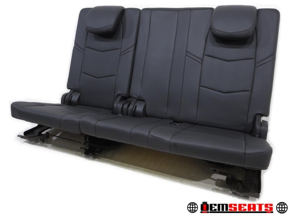 2015 - 2020 Cadillac Escalade OEM Black Leather 3rd Row Seats #370i | Picture # 1 | OEM Seats