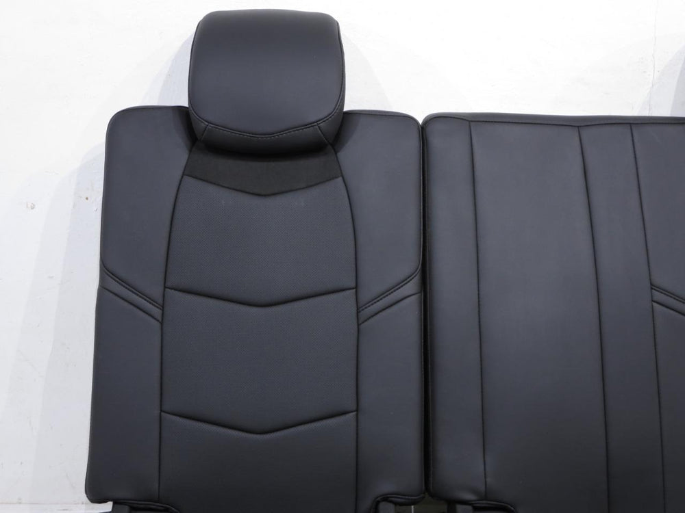2015 - 2020 Cadillac Escalade OEM Black Leather 3rd Row Seats #370i | Picture # 3 | OEM Seats