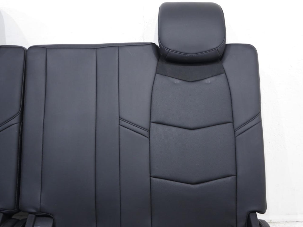2015 - 2020 Cadillac Escalade OEM Black Leather 3rd Row Seats #370i | Picture # 4 | OEM Seats