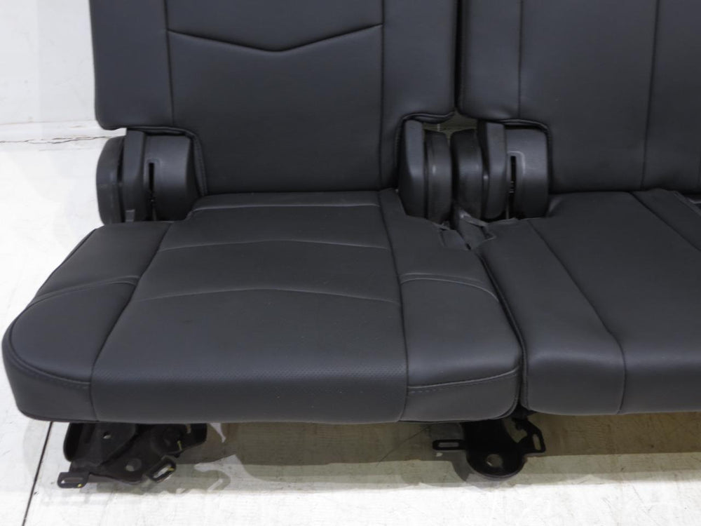 2015 - 2020 Cadillac Escalade OEM Black Leather 3rd Row Seats #370i | Picture # 5 | OEM Seats