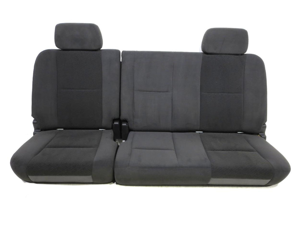 2007 - 2014 Chevrolet Silverado GMC Sierra Extended Cab Cloth Rear Seats #374i | Picture # 1 | OEM Seats