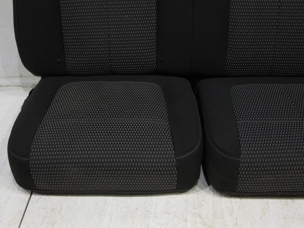 2009 - 2014 Ford F150 Extended Cab Black Cloth Rear Seat #145k | Picture # 5 | OEM Seats