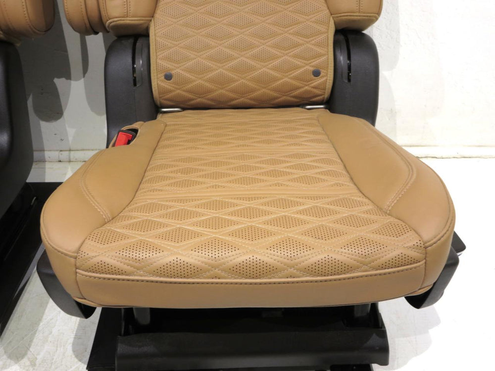 2021 - 2024 Brandy Leather Cadillac Escalade 2nd Row Bucket Seats #421i | Picture # 6 | OEM Seats