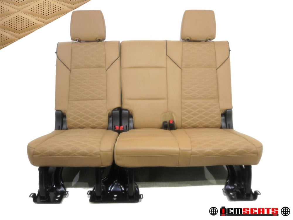 2019 - 2024 Cadillac Escalade Sport Premium Brandy Leather 3rd Third Row Seats | Picture # 1 | OEM Seats