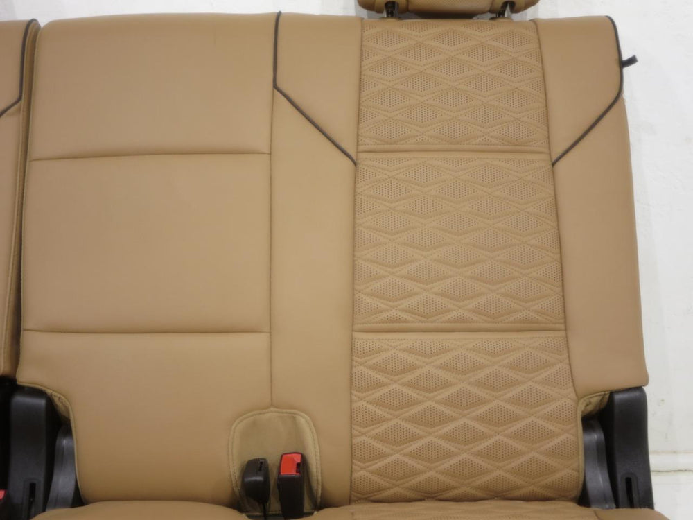 2019 - 2024 Cadillac Escalade Sport Premium Brandy Leather 3rd Third Row Seats | Picture # 4 | OEM Seats