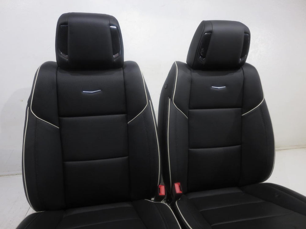 2021 - 2024 Cadillac Escalade Front Seats Black Leather #433i | Picture # 13 | OEM Seats