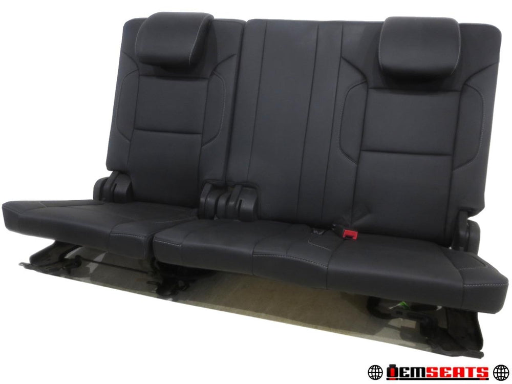 2015 - 2020 Chevy Tahoe Suburban Yukon 3rd Row Seat Black Leather #504i | Picture # 1 | OEM Seats