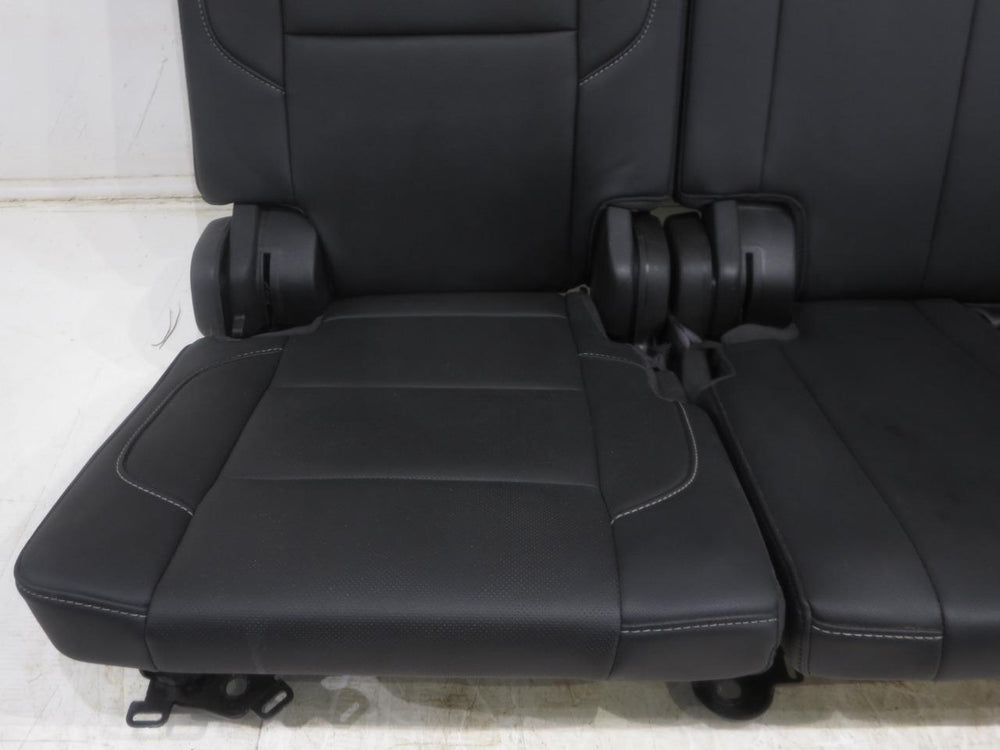 2015 - 2020 Chevy Tahoe Suburban Yukon 3rd Row Seat Black Leather #504i | Picture # 5 | OEM Seats