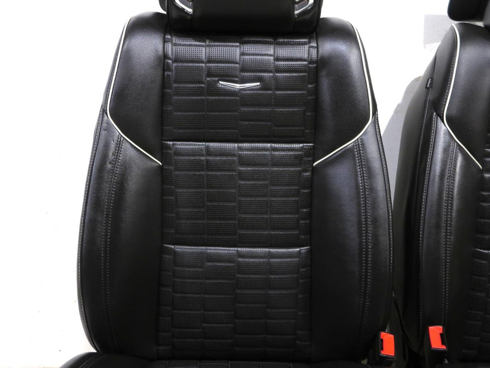 2019 - 2024 Cadillac Escalade Platinum Oem Black Leather Heat Ac Cooled Seats | Picture # 9 | OEM Seats