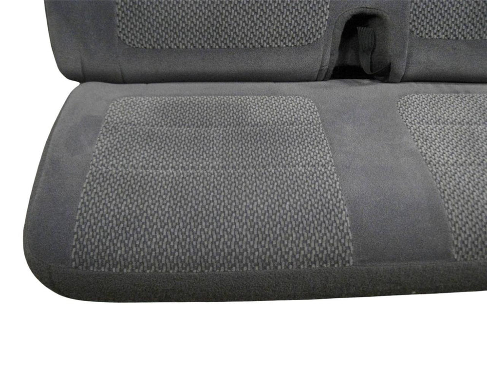 1997 - 2003 Ford F150 Extended Cab Rear Seat Grey Cloth #156k | Picture # 3 | OEM Seats