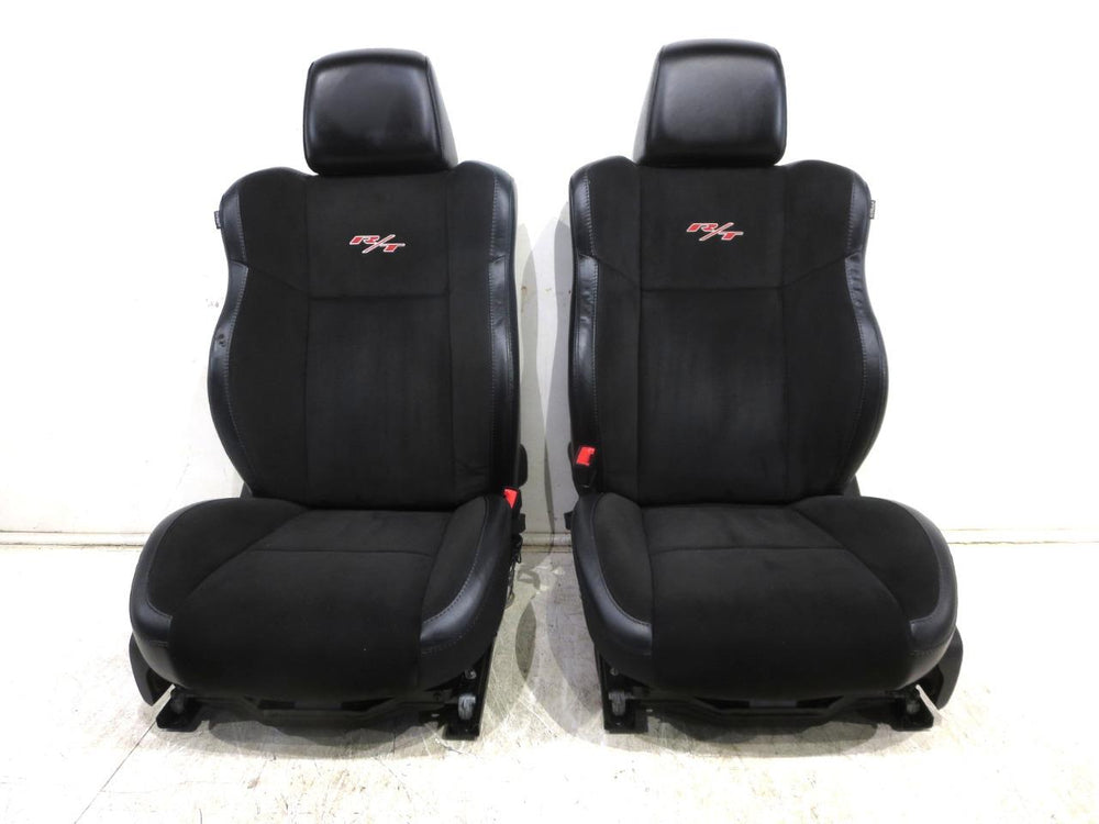 2011 - 2023 Dodge Charger R/T Seats, Black Leather Suede #522i | Picture # 13 | OEM Seats