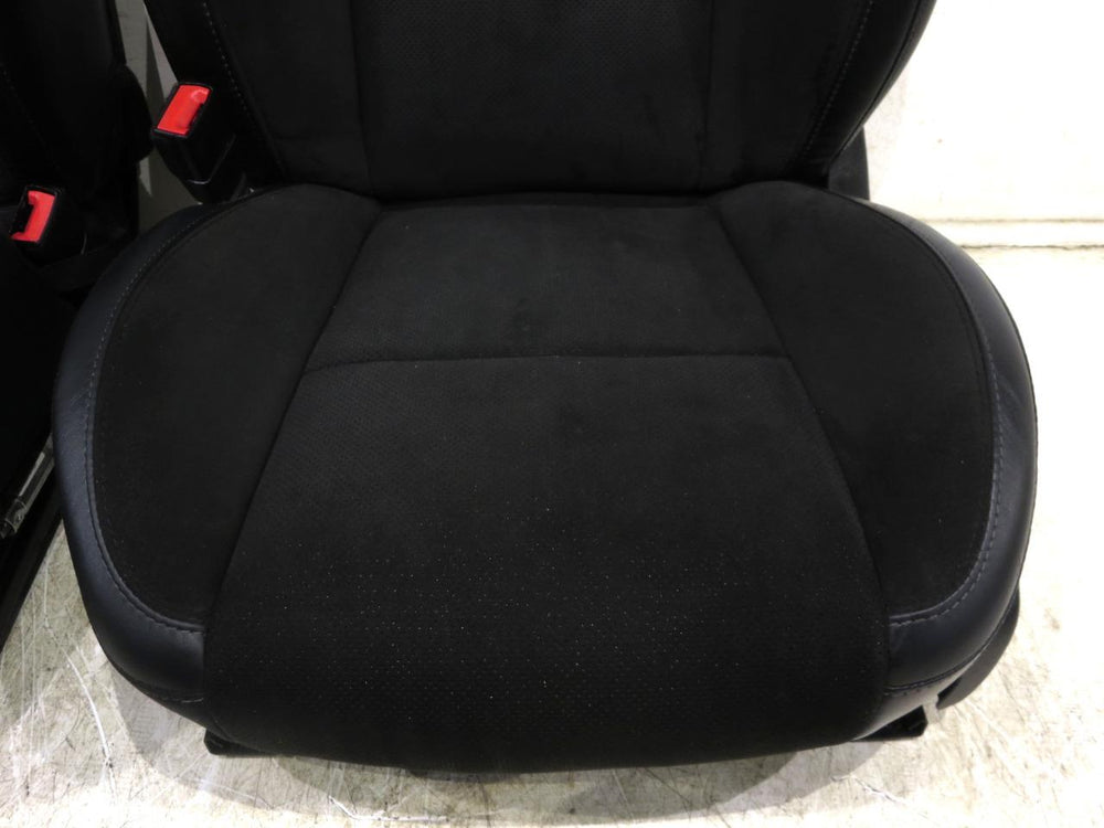 2011 - 2023 Dodge Charger R/T Seats, Black Leather Suede #522i | Picture # 4 | OEM Seats