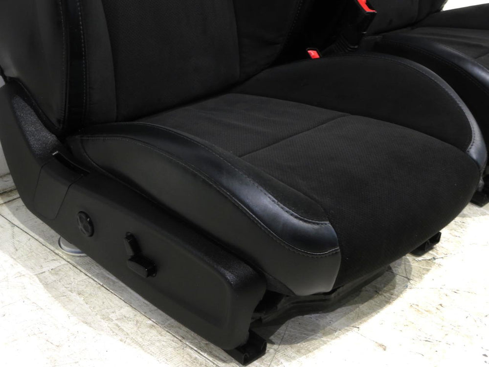 2011 - 2023 Dodge Charger R/T Seats, Black Leather Suede #522i | Picture # 5 | OEM Seats
