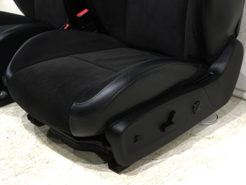 2011 - 2023 Dodge Charger R/T Seats, Black Leather Suede #522i | Picture # 6 | OEM Seats