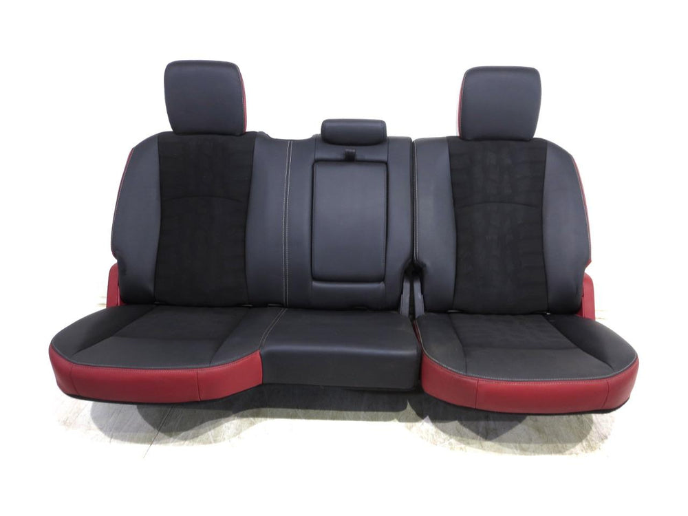 2009 - 2018 Dodge Ram Rebel Seats Radar Red with Black Inserts #527i | Picture # 23 | OEM Seats