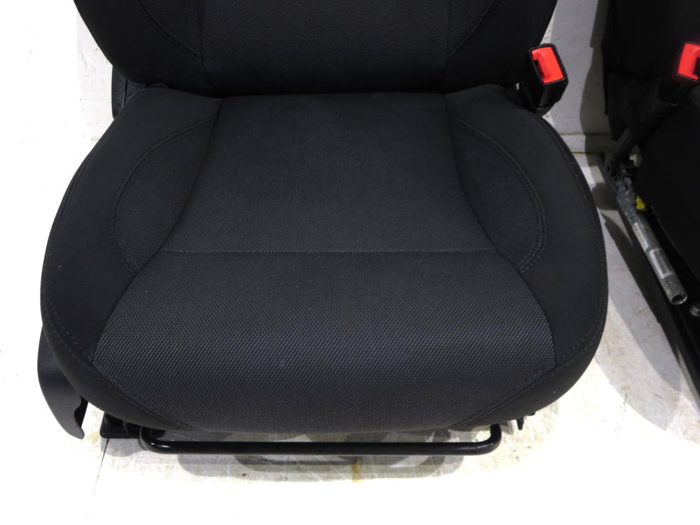 2011 - 2023 Dodge Charger Chrysler 300 Front Seats, Black Cloth #536i | Picture # 3 | OEM Seats