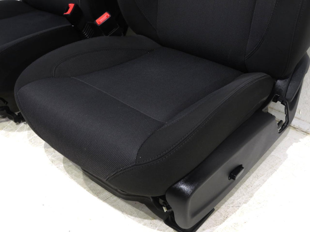 2011 - 2023 Dodge Charger Chrysler 300 Front Seats, Black Cloth #536i | Picture # 6 | OEM Seats