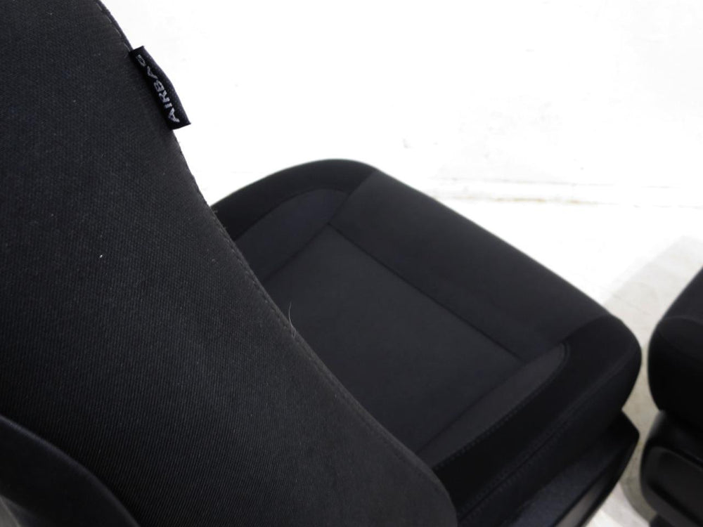 2011 - 2023 Dodge Charger Chrysler 300 Front Seats, Black Cloth #536i | Picture # 9 | OEM Seats
