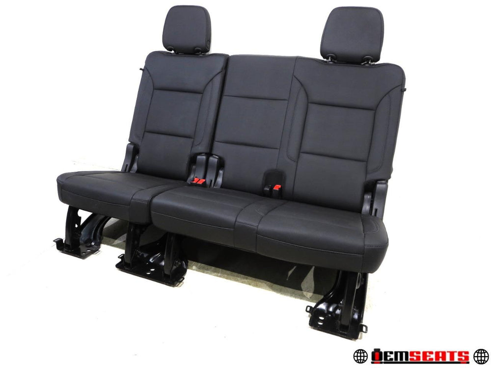 2021 - 2024 Chevy Tahoe GMC Yukon 3rd Row Seat Black Leather #538i | Picture # 1 | OEM Seats
