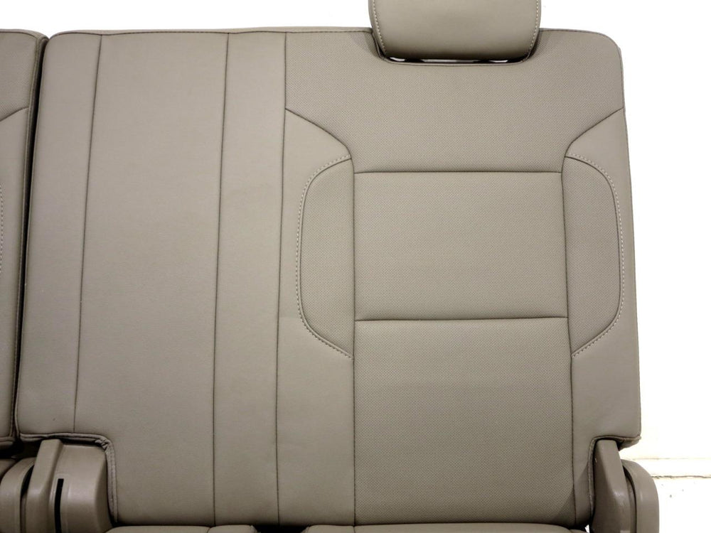 2015 - 2020 Chevy Tahoe Suburban 3rd Row Seats Powered Tan Leather #539i | Picture # 4 | OEM Seats