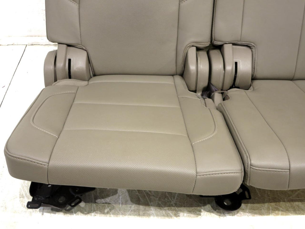 2015 - 2020 Chevy Tahoe Suburban 3rd Row Seats Powered Tan Leather #539i | Picture # 5 | OEM Seats