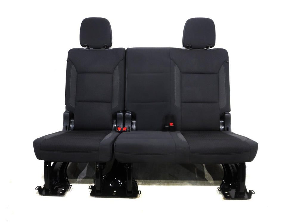 2021 - 2024 Chevy Tahoe Yukon Suburban 3rd Row Seat Black Leather #541i | Picture # 13 | OEM Seats