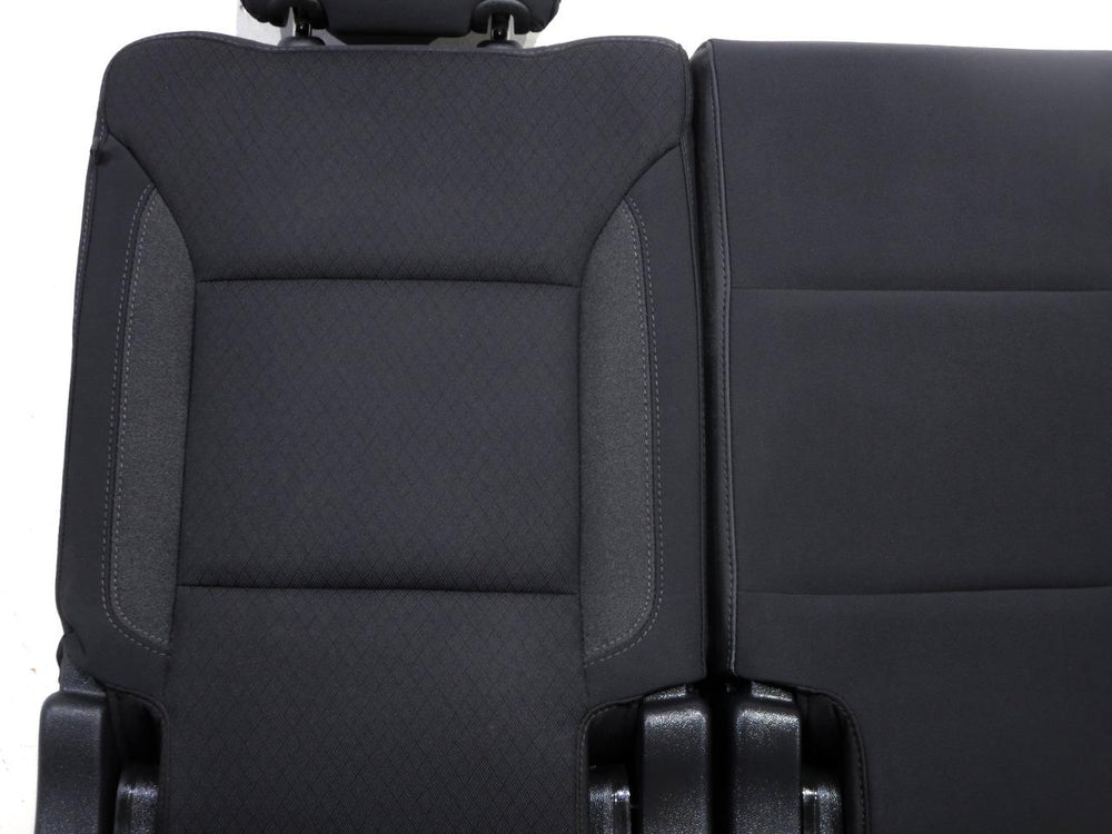2021 - 2024 Chevy Tahoe Yukon Suburban 3rd Row Seat Black Leather #541i | Picture # 3 | OEM Seats