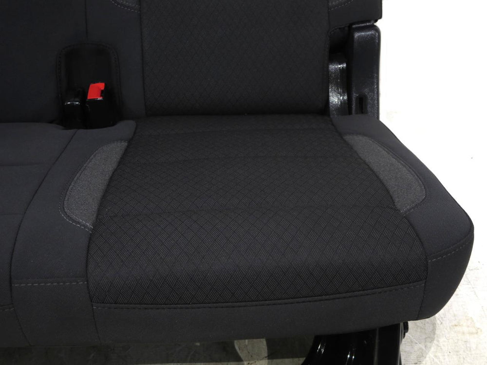 2021 - 2024 Chevy Tahoe Yukon Suburban 3rd Row Seat Black Leather #541i | Picture # 6 | OEM Seats