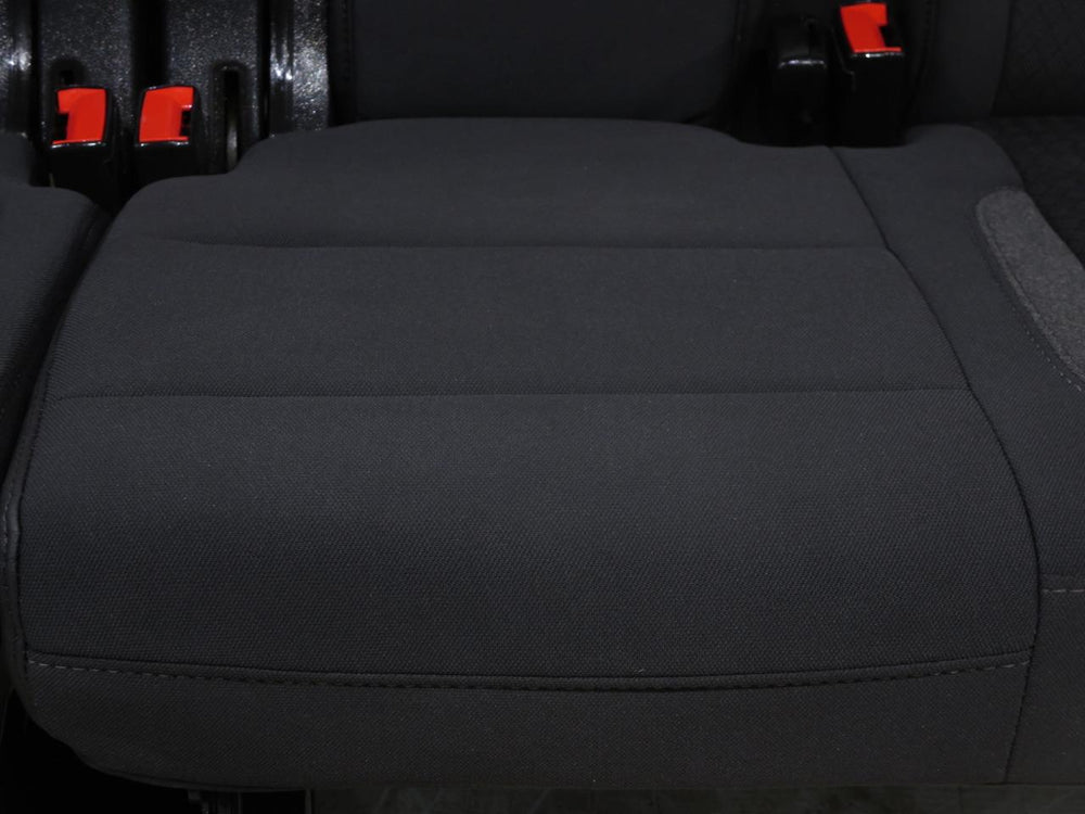 2021 - 2024 Chevy Tahoe Yukon Suburban 3rd Row Seat Black Leather #541i | Picture # 8 | OEM Seats