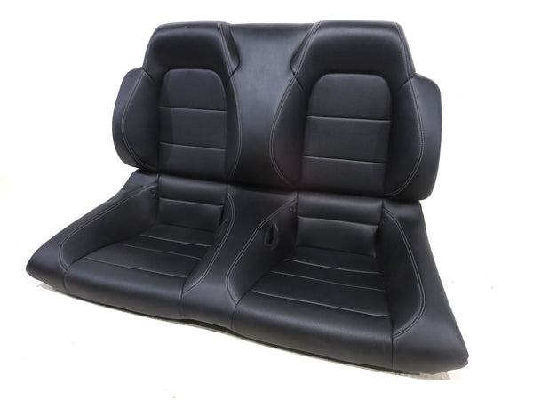 Ford Mustang Convertible Leather Rear Seat Black 