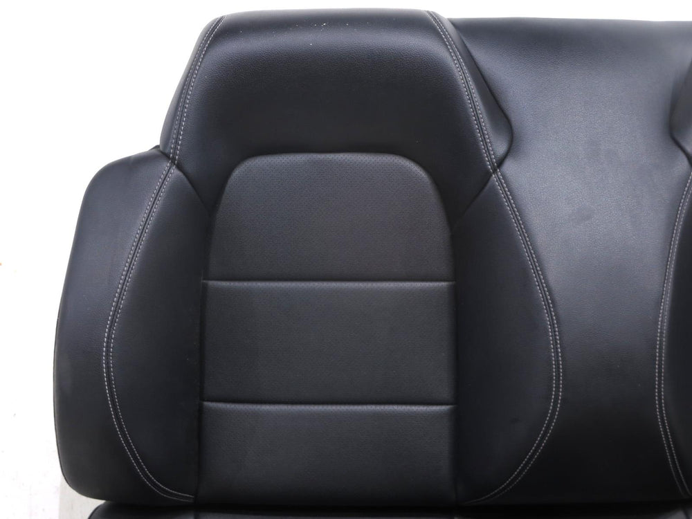 2015 - 2023 Ford Mustang Convertible Rear Seat Black Leather #162k | Picture # 3 | OEM Seats