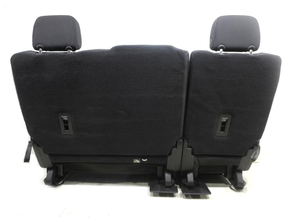 2021 - 2024 GMC Yukon Chevy Tahoe 2nd Row Bench Seat Black Cloth #547i | Picture # 11 | OEM Seats