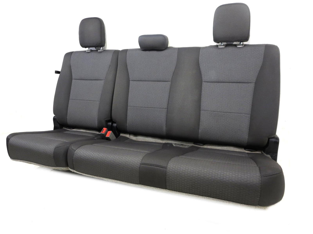 2015 - 2020 Ford Truck F-150 & Super Duty Rear Seat Gray Cloth #167k | Picture # 1 | OEM Seats