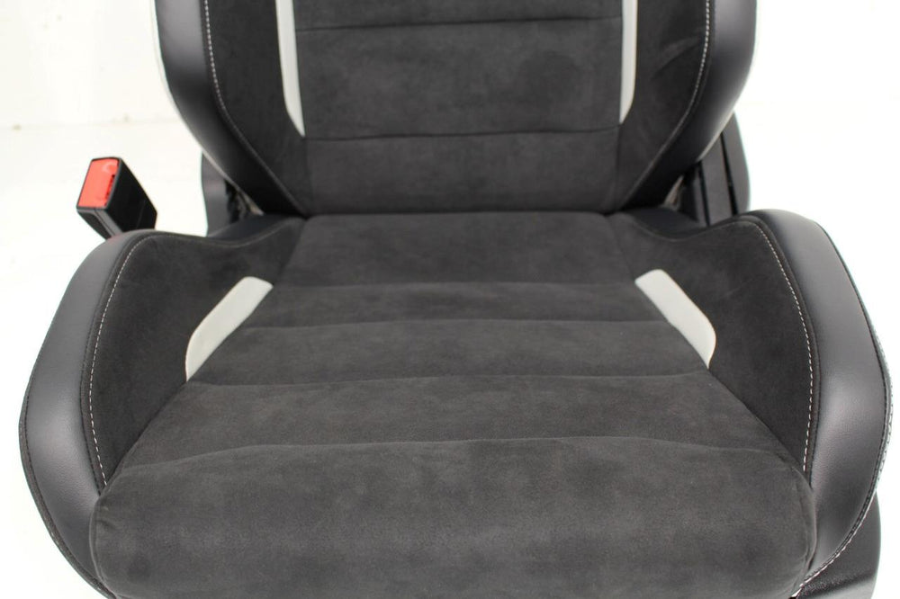 2020 - 2022 Ford GT500 Mustang Recaro Seats Black Leather Super Snake #2488 | Picture # 22 | OEM Seats