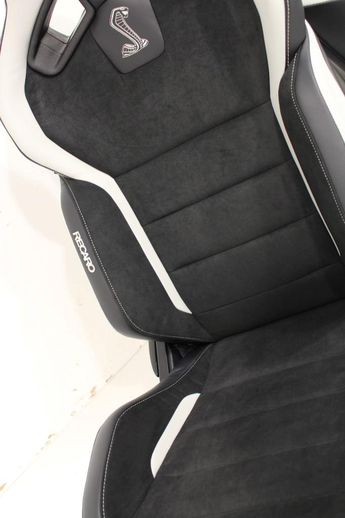 2020 - 2022 Ford GT500 Mustang Recaro Seats Black Leather Super Snake #2488 | Picture # 15 | OEM Seats