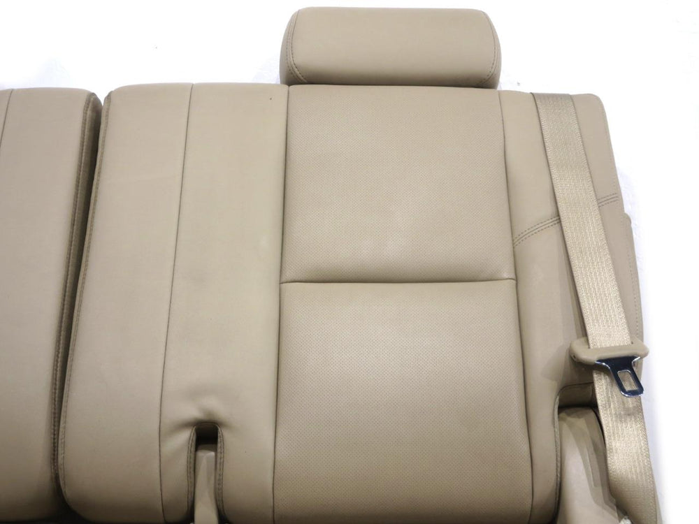 2007 - 2014 Cadillac Escalade 3rd Row Seats Tan Leather #553i | Picture # 6 | OEM Seats