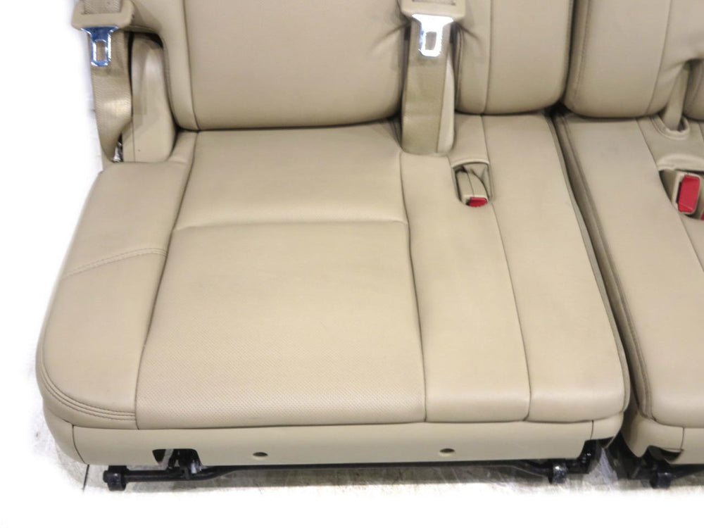 2007 - 2014 Cadillac Escalade 3rd Row Seats Tan Leather #553i | Picture # 9 | OEM Seats
