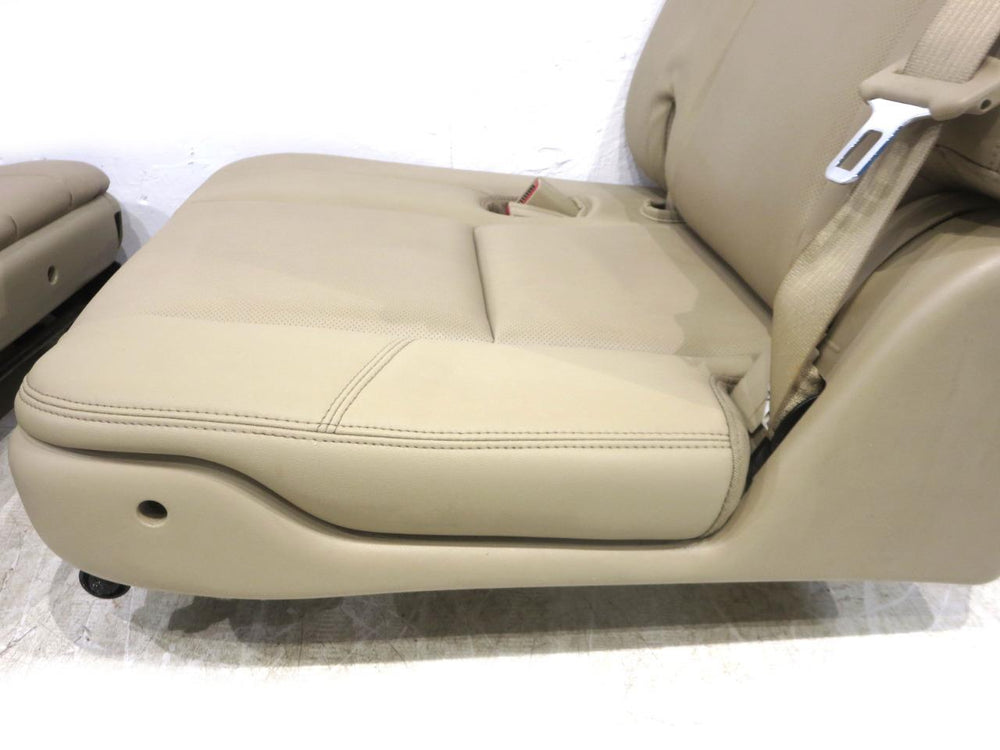 2007 - 2014 Cadillac Escalade 3rd Row Seats Tan Leather #553i | Picture # 14 | OEM Seats