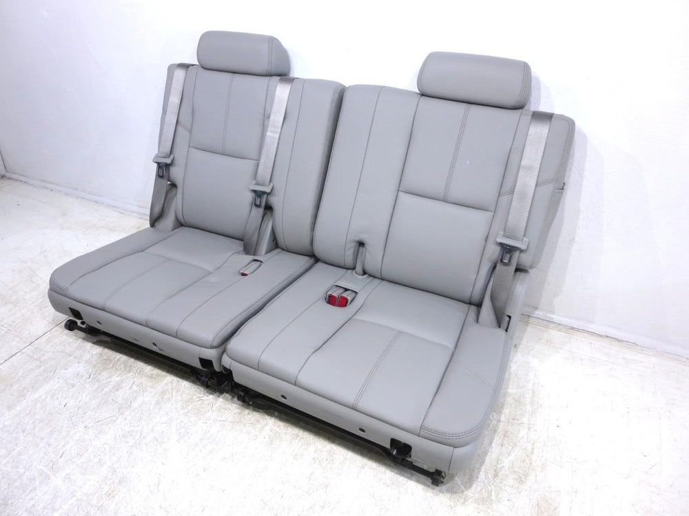 2007 - 2014 Chevy Tahoe 3rd Row Seats Gray Leather #555i | Picture # 4 | OEM Seats